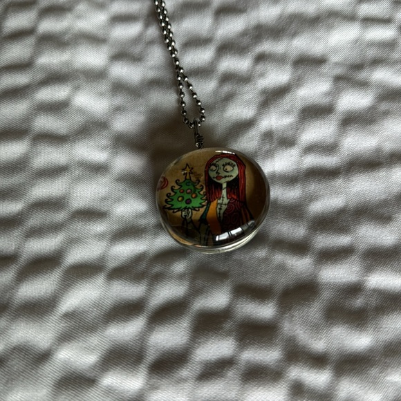 Disney Night Mare Before Christmas Necklace. Made by a crafter. Costume - Picture 2 of 6